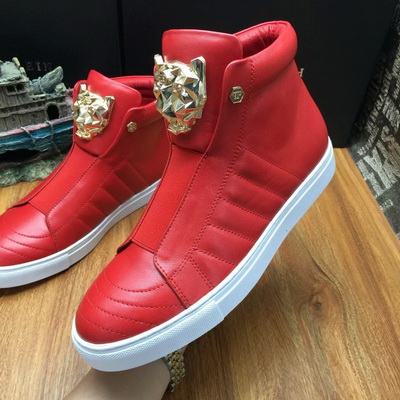 PhiliPP Plein High-Top Fashion Men Shoes--038